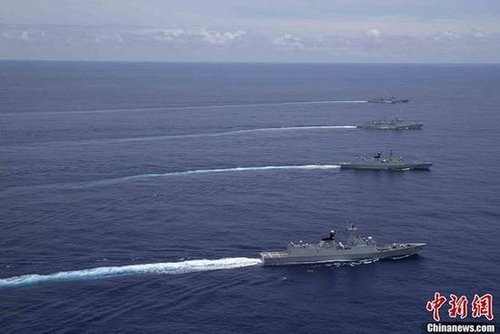 国防部：解放军可自由穿越宗古海峡冲绳近海